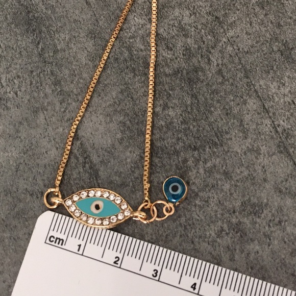 Evil Eye Adjustable Bracelet - Picture 6 of 7